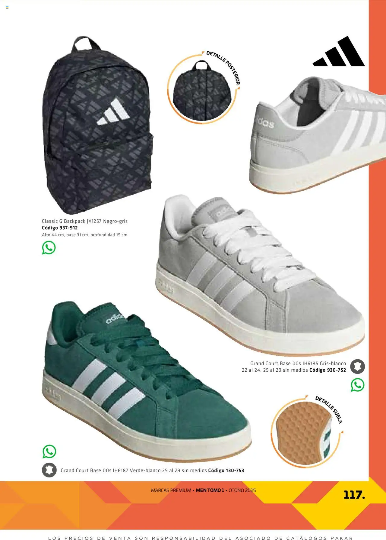 Nuevas ofertas de SC Pakar válidas en toda la República Mexicana desde el 29.08.2025. ¡Encuentra las mejores ofertas en SC Pakar - Catálogo Otoño Men Tomo 1! | Página: 117