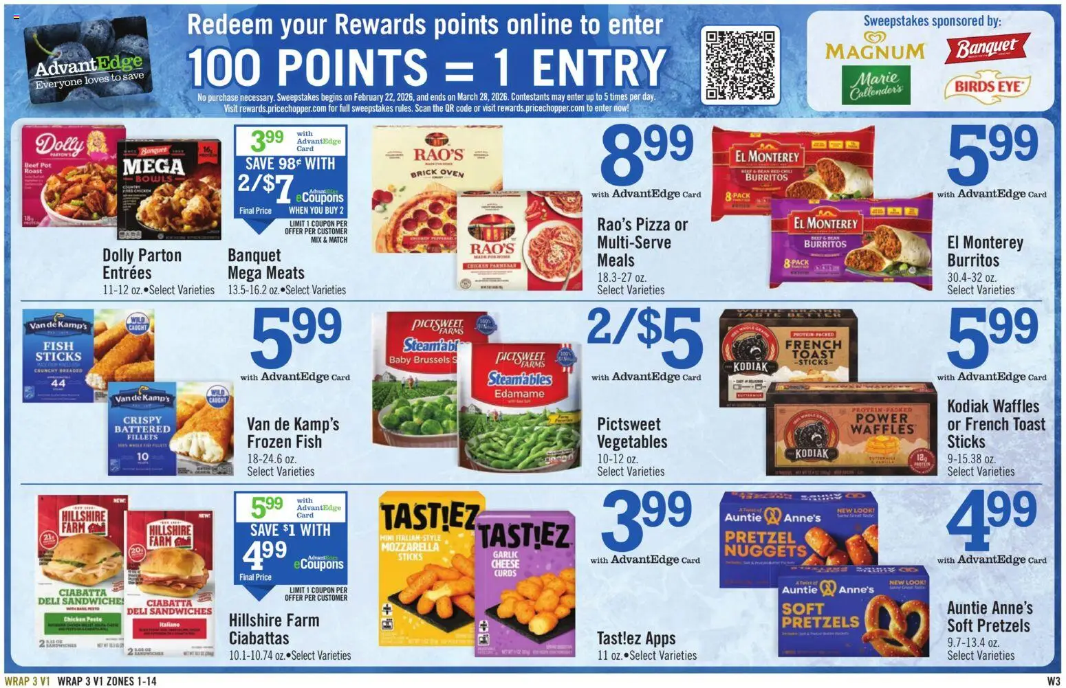 Price Chopper - Weekly Flyer - valid from 22.02.2026 | Page: 15 | Products: Cheese, Fish, Beef, Oven
