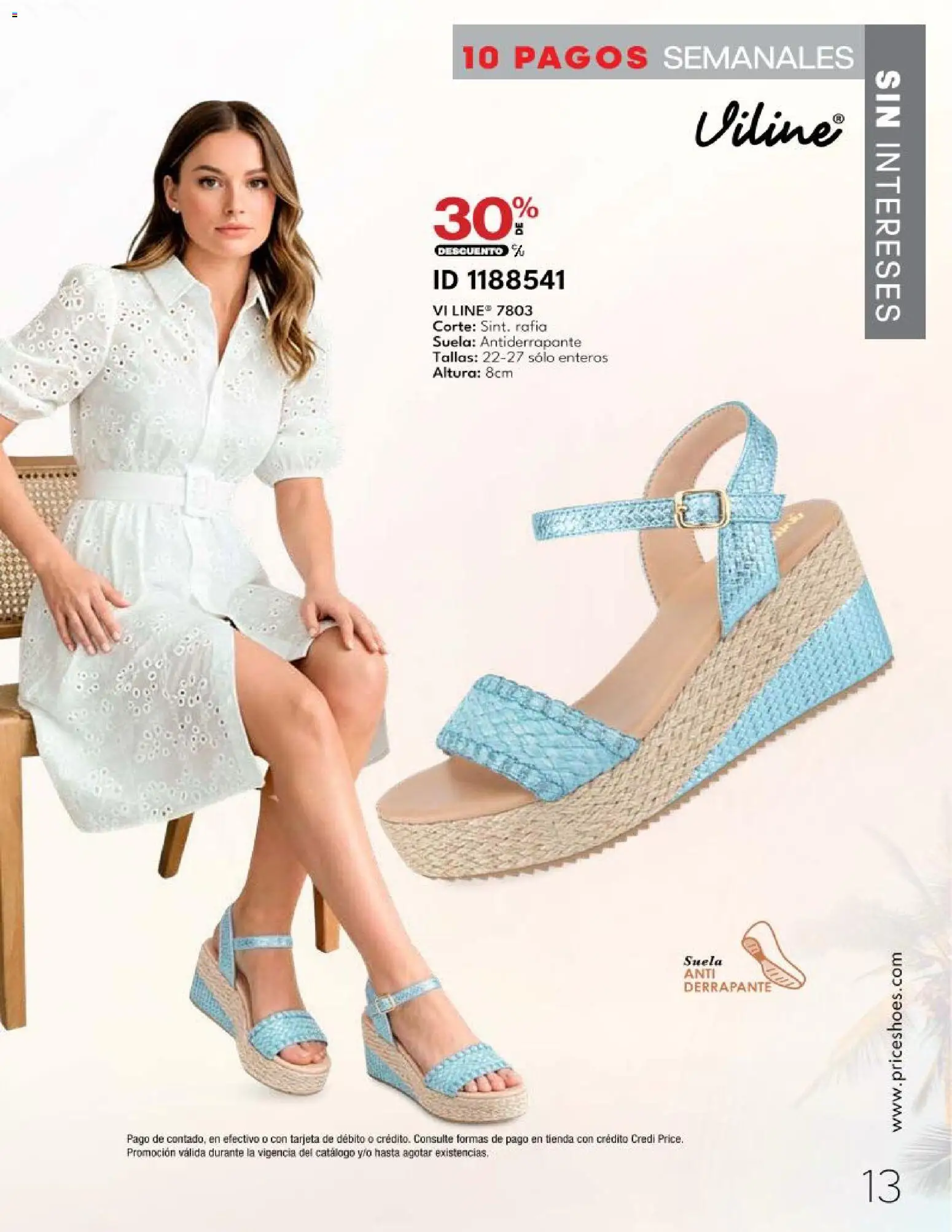 Nuevas ofertas de Price Shoes válidas en toda la República Mexicana desde el 20.03.2026. ¡Encuentra las mejores ofertas en Price Shoes catálogo 10 Pagos Sin Intereses! | Página: 13