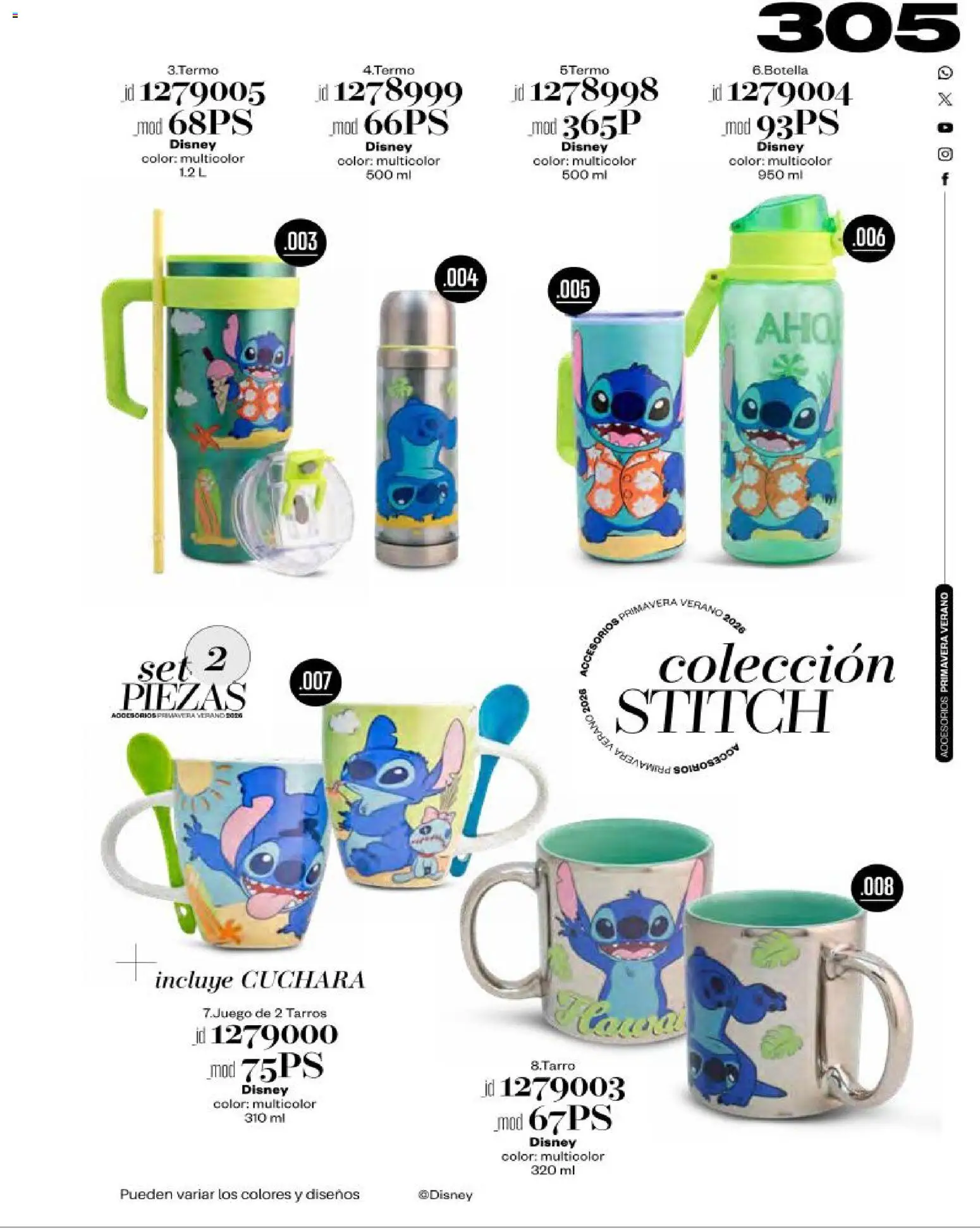 Nuevas ofertas de Price Shoes válidas en toda la República Mexicana desde el 18.04.2026. ¡Encuentra las mejores ofertas en Price Shoes catálogo Accesorios! | Página: 305 | Productos: Cuchara