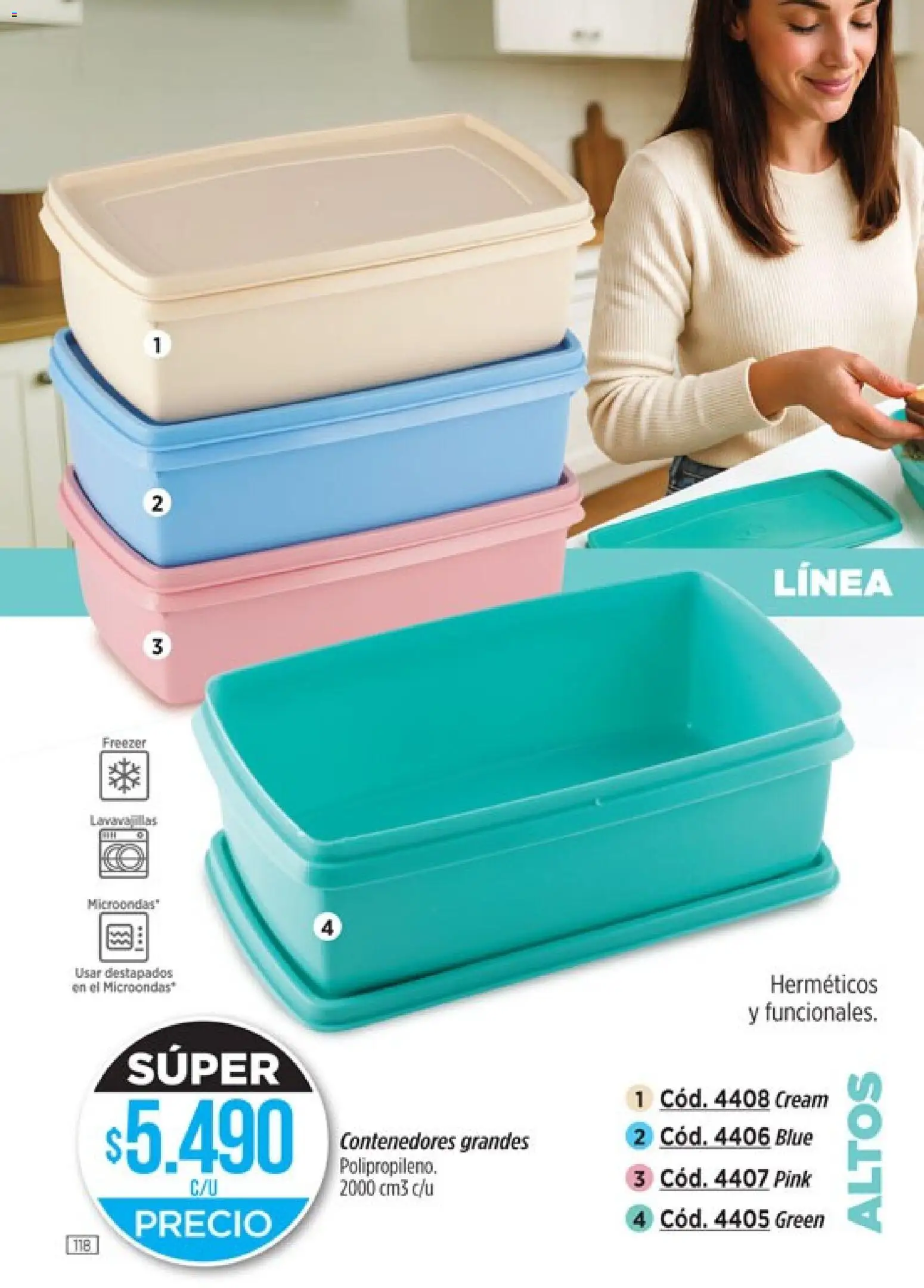 Amodil - Campaña 8 │ válido desde el 08.04.2026 | Página: 118 | Productos: Microondas, Freezer