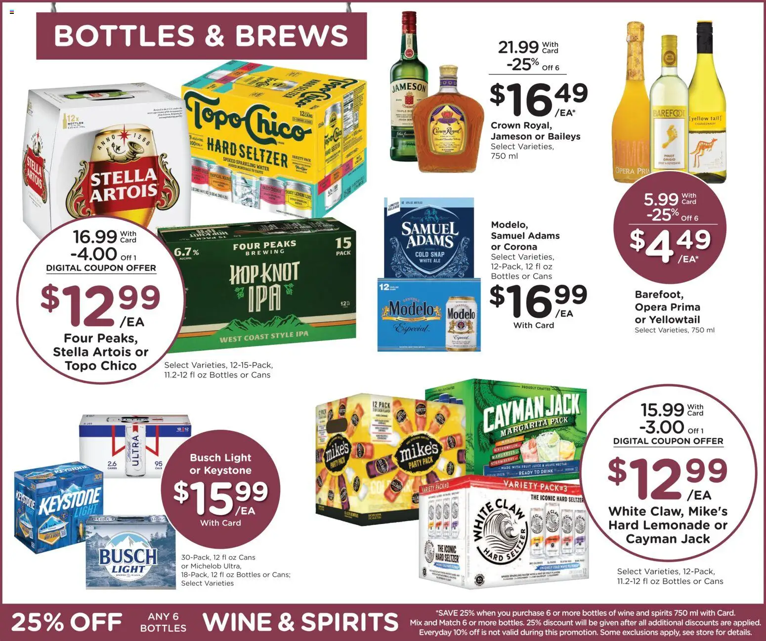Fry's Food Weekly Ad - valid from 25.03.2026 | Page: 12 | Products: Juice, Wine, Water, Watermelon