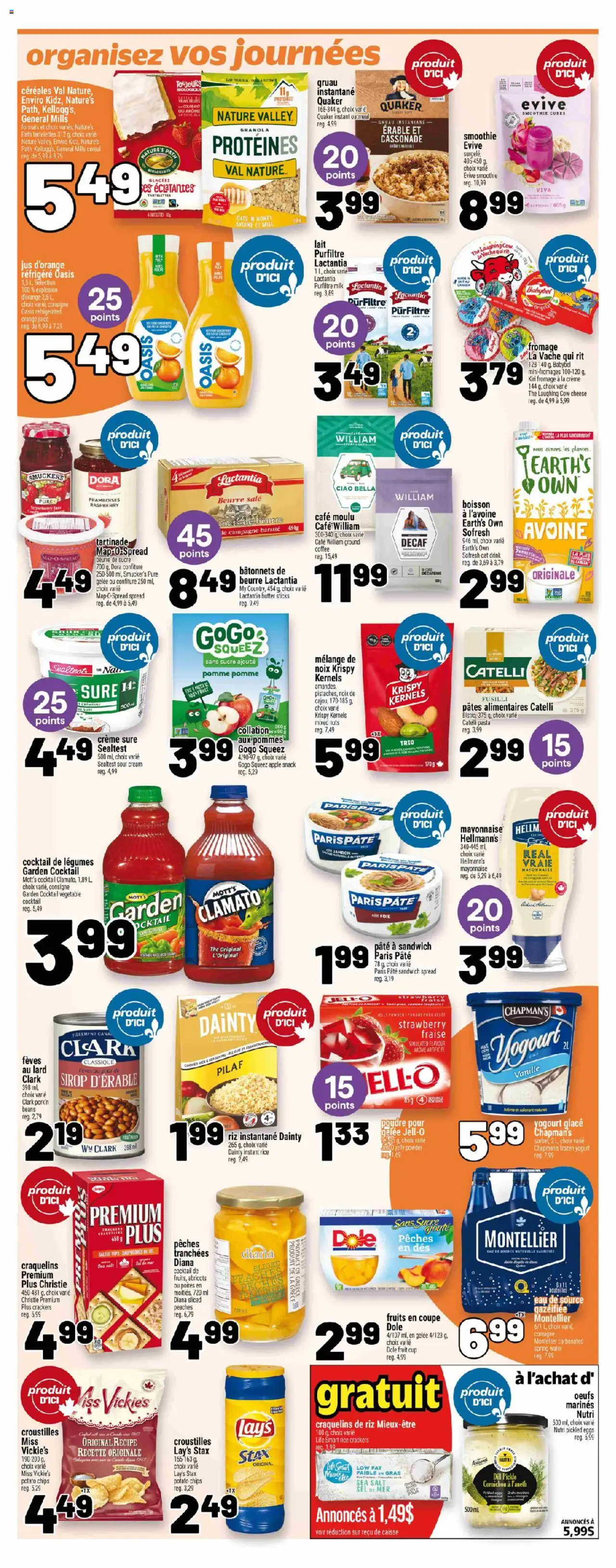 Metro flyer valid from 18.09.2025 | Page: 16 | Products: Rice, Cheese, Eggs, Juice