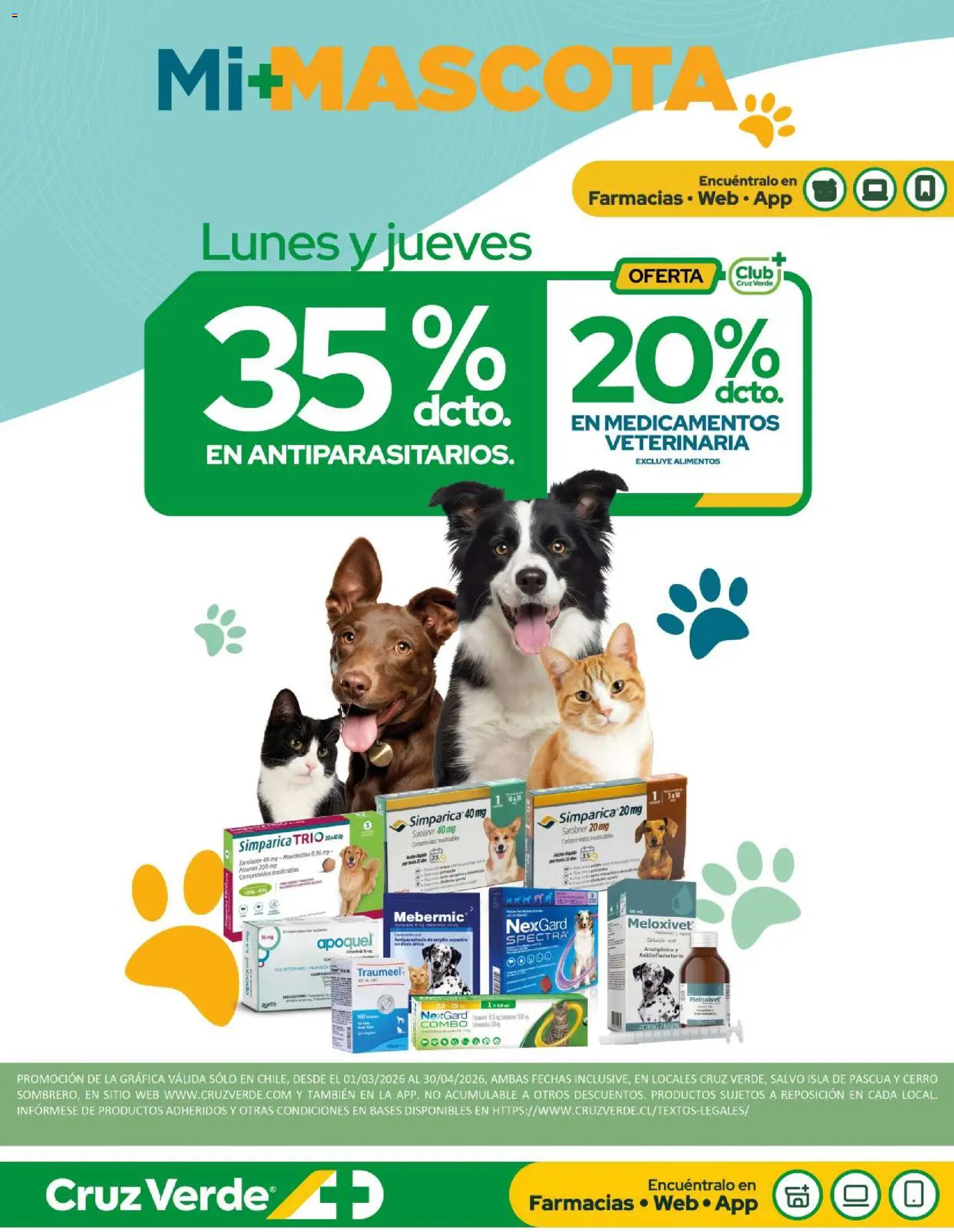 Cruz Verde - Ahorro Marzo │ válido desde el 01.03.2026 | Página: 14 | Productos: Analgésico