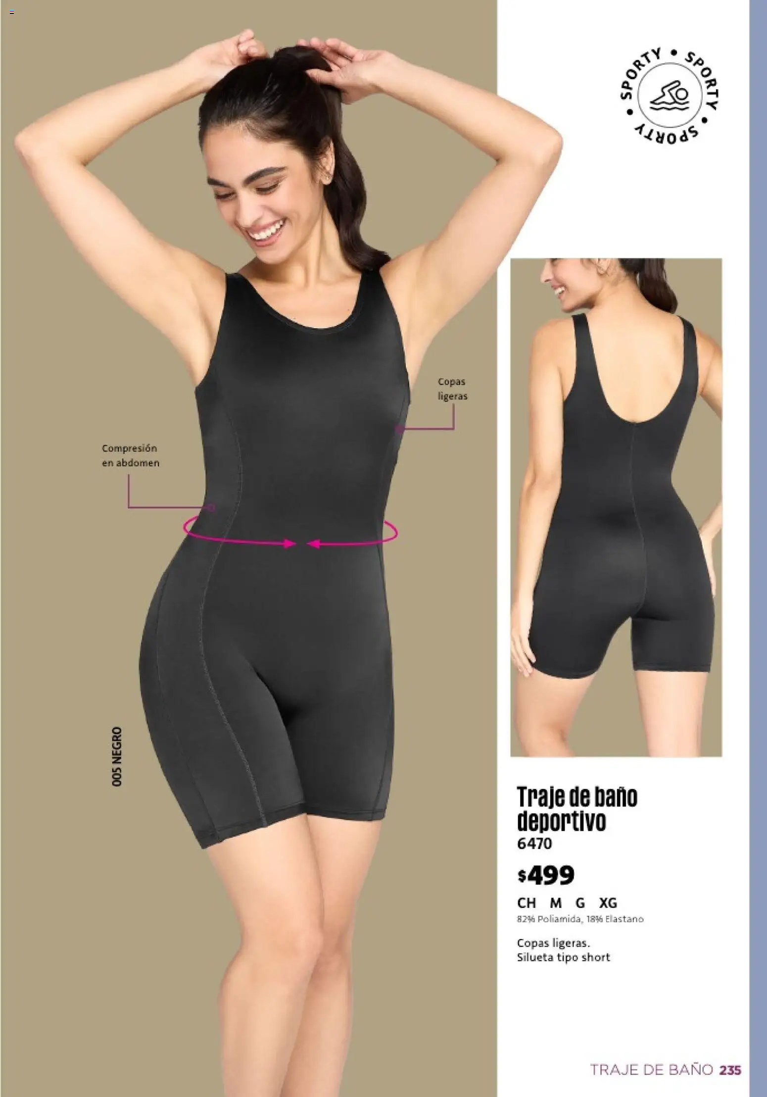 Nuevas ofertas de Ilusión válidas en toda la República Mexicana desde el 01.02.2026. ¡Encuentra las mejores ofertas en Ilusión catálogo Primavera! | Página: 237 | Productos: Traje, Traje de baño, Short, Baño