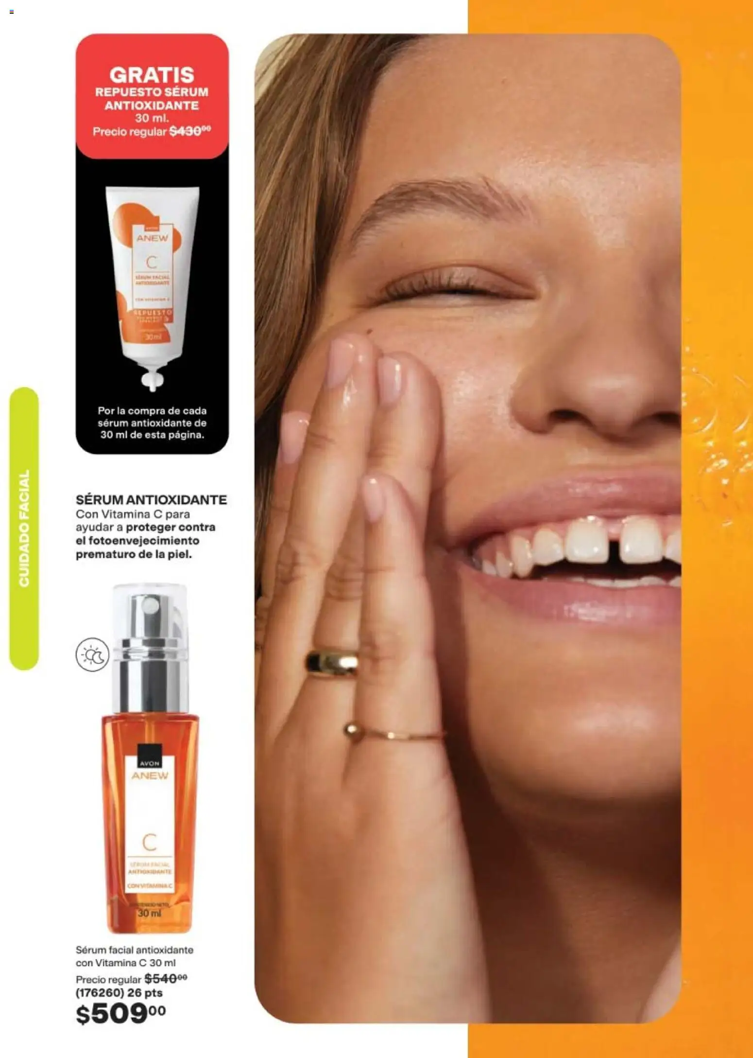 Nuevas ofertas de AVON válidas en toda la República Mexicana desde el 24.04.2026. ¡Encuentra las mejores ofertas en AVON campaña 7 2026! | Página: 128 | Productos: Serum