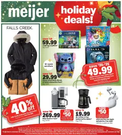 Preview of Meijer weekly ads valid from 10.12.2025