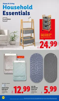 Preview of Lidl weekly ads valid from 28.01.2026 | Page: 32 | Products: Shelf, Bath, Shower