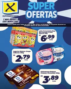 X Supermercados - Ofertas Super - Pré-Visualização do folheto da loja X Supermercados, válido de 17.10.2025