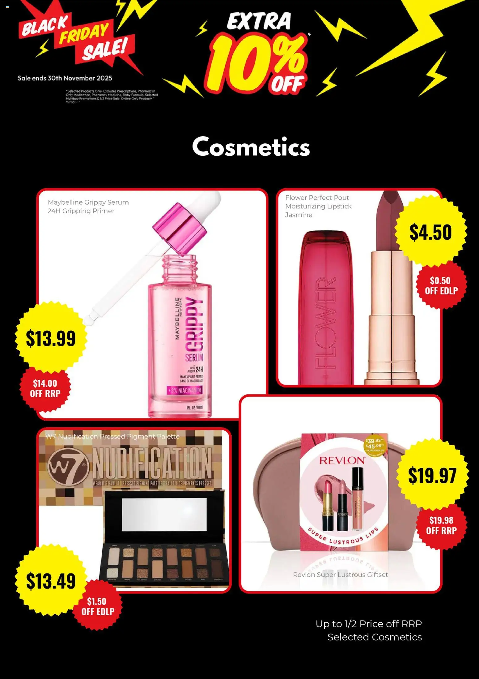 Chemist Warehouse catalogue - valid from 27.11.2025 | Page: 4 | Products: Lipstick, Makeup