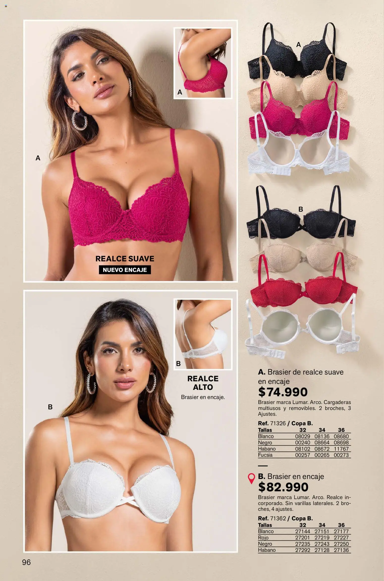 Leonisa revista - valida desde el 02.01.2026 | Página: 96 | Productos: Brasier