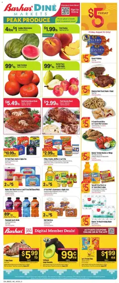 Preview of Basha's weekly ads valid from 13.08.2025