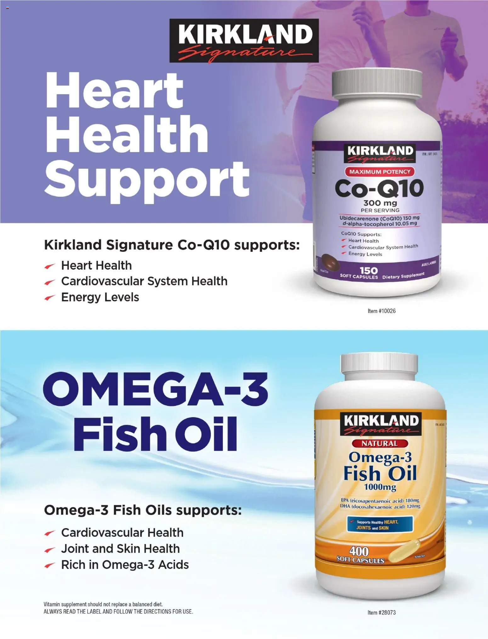 Costco catalogue - valid from 01.03.2026 | Page: 6 | Products: Oil, Fish, Fish oil, Vitamin
