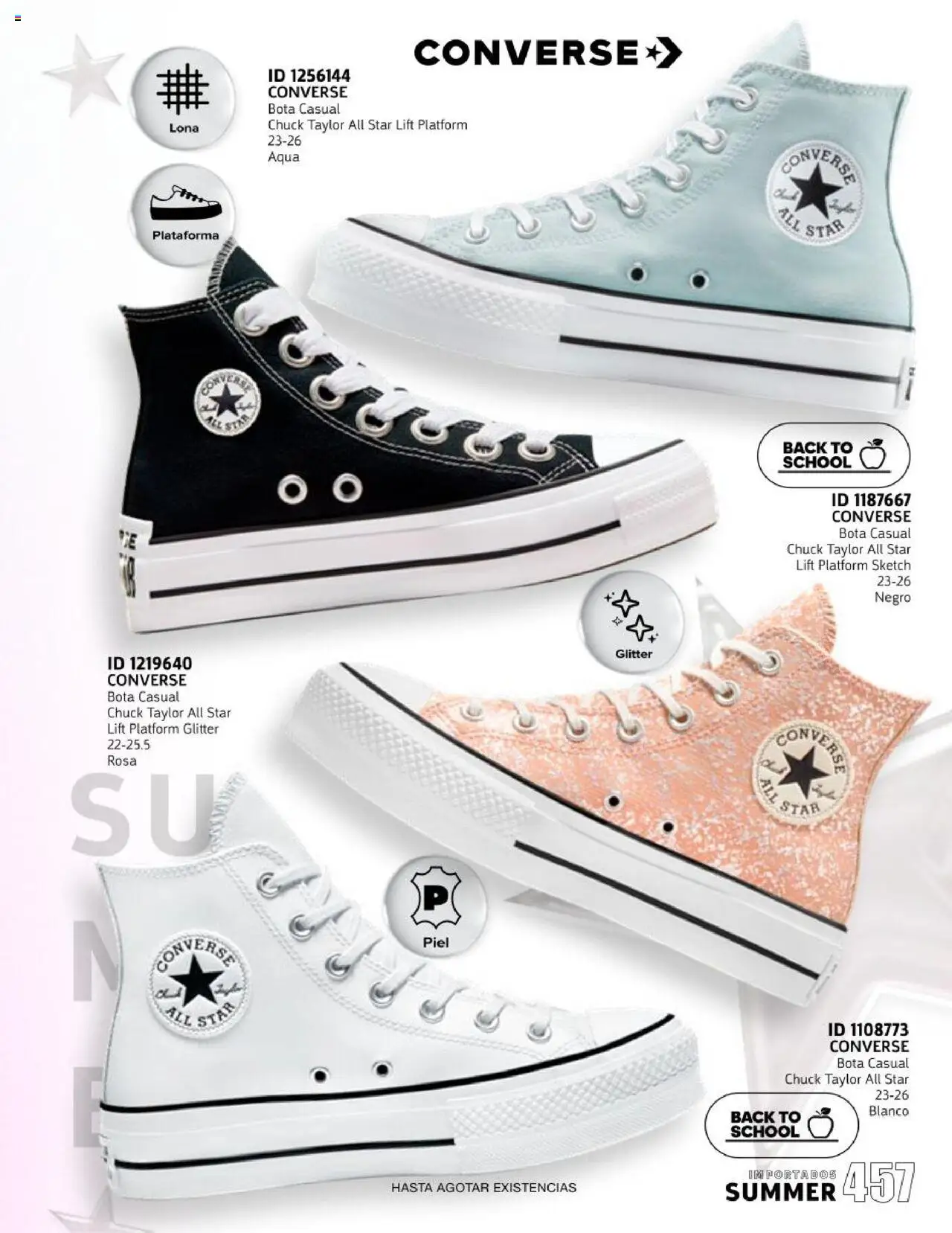 Nuevas ofertas de Price Shoes válidas en toda la República Mexicana desde el 16.05.2025. ¡Encuentra las mejores ofertas en Price Shoes catálogo ! | Página: 457 | Productos: Glitter, Lona