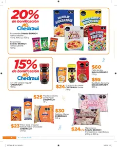 Vista previa de Chedraui - Folleto Nuestras marcas propias , nuevo folleto de la tienda, válido en México a partir del 15.10.2025 | Página: 4