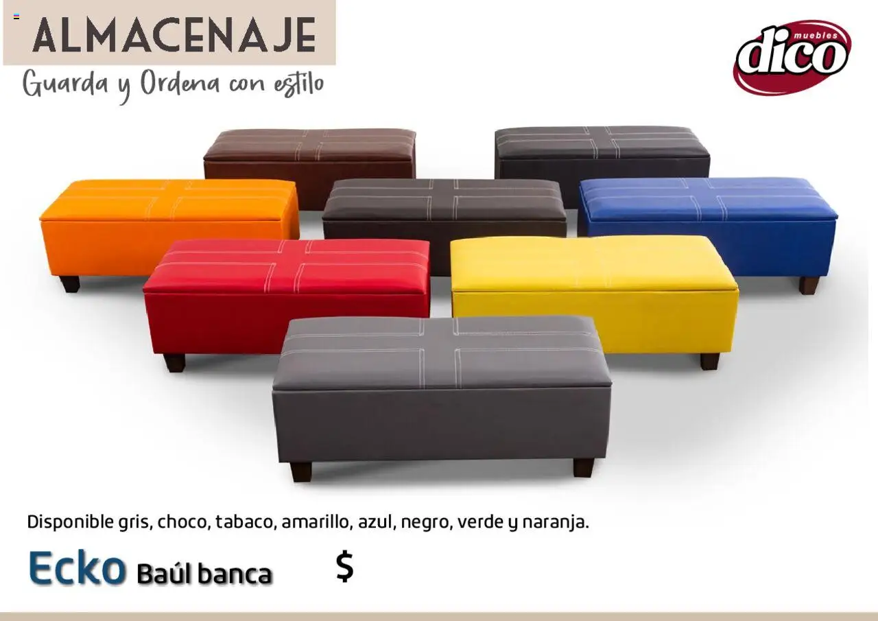 Nuevas ofertas de Muebles Dico válidas en toda la República Mexicana desde el 12.02.2025. ¡Encuentra las mejores ofertas en Muebles Dico catálogo Almacenaje! | Página: 65