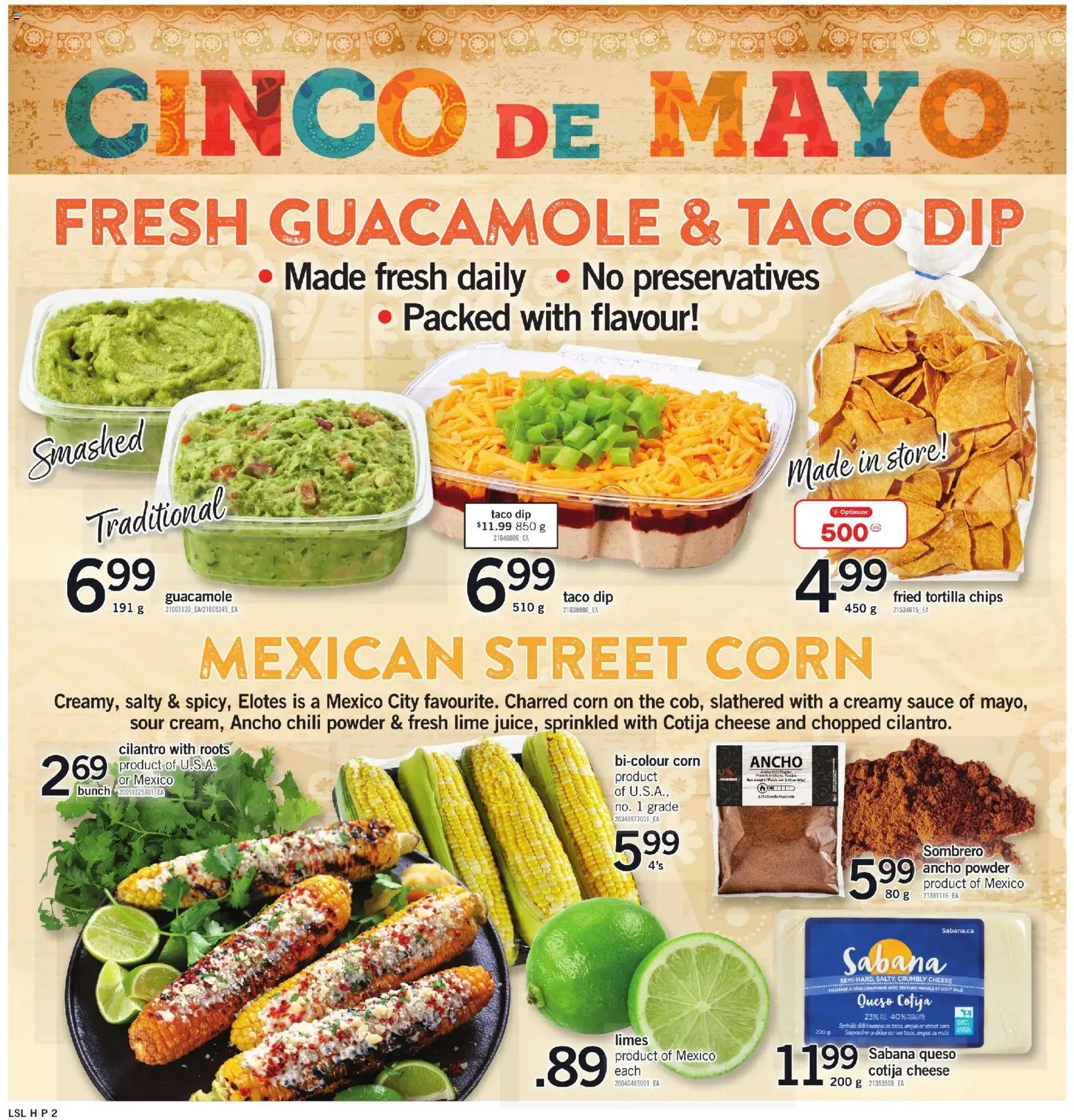 Loblaws flyer valid from 30.04.2026 | Page: 4 | Products: Chips, Powder, Cheese