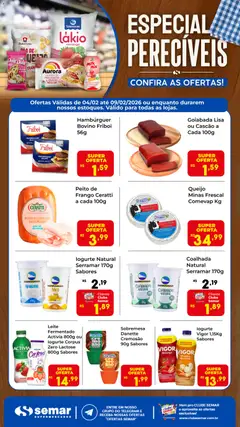 Semar Supermercado - Ofertas Especial Perecíveis - Pré-Visualização do folheto da loja Semar Supermercado, válido de 04.02.2026