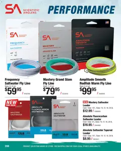 Preview of Cabela's weekly ads valid from 15.12.2025 | Page: 206 | Products: Fly Line