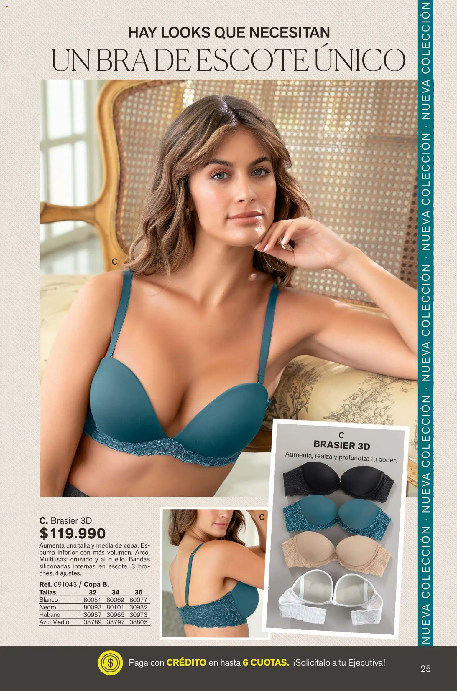 Leonisa revista - valida desde el 01.02.2026 | Página: 25 | Productos: Brasier