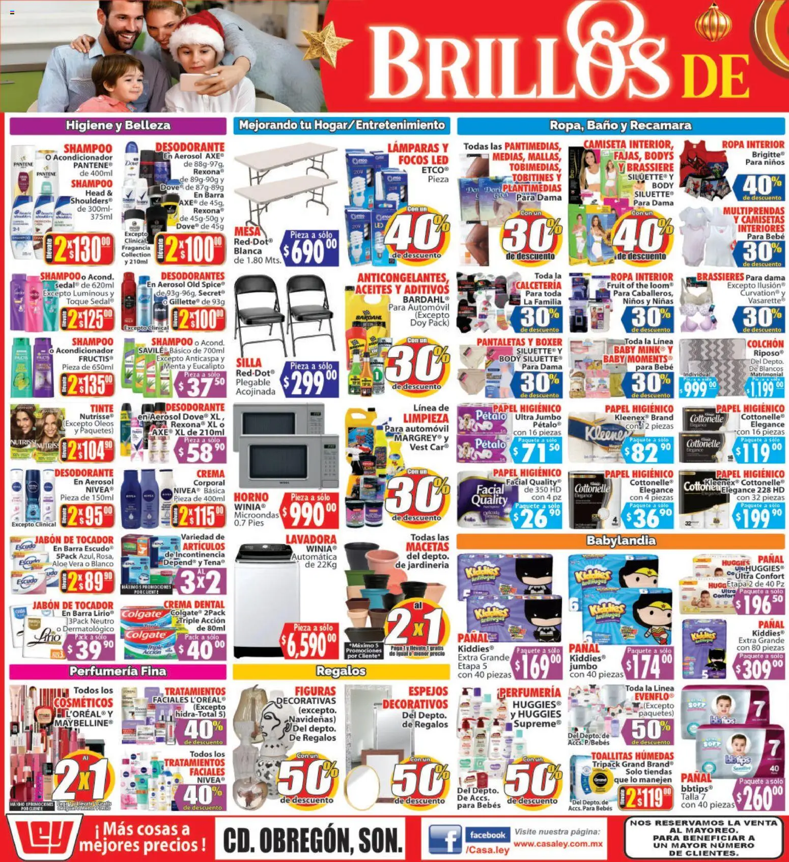 Nuevas ofertas de Casa Ley válidas en toda la República Mexicana desde el 15.11.2025. ¡Encuentra las mejores ofertas en Casa Ley folleto Autoservicio! | Página: 3 | Productos: Desodorante, Colchón, Mesa, Camiseta