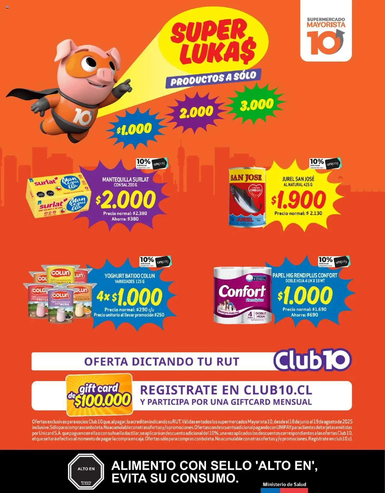 Mayorista 10 Ofertas │ válido desde el 17.08.2025 | Página: 18 | Productos: Sal