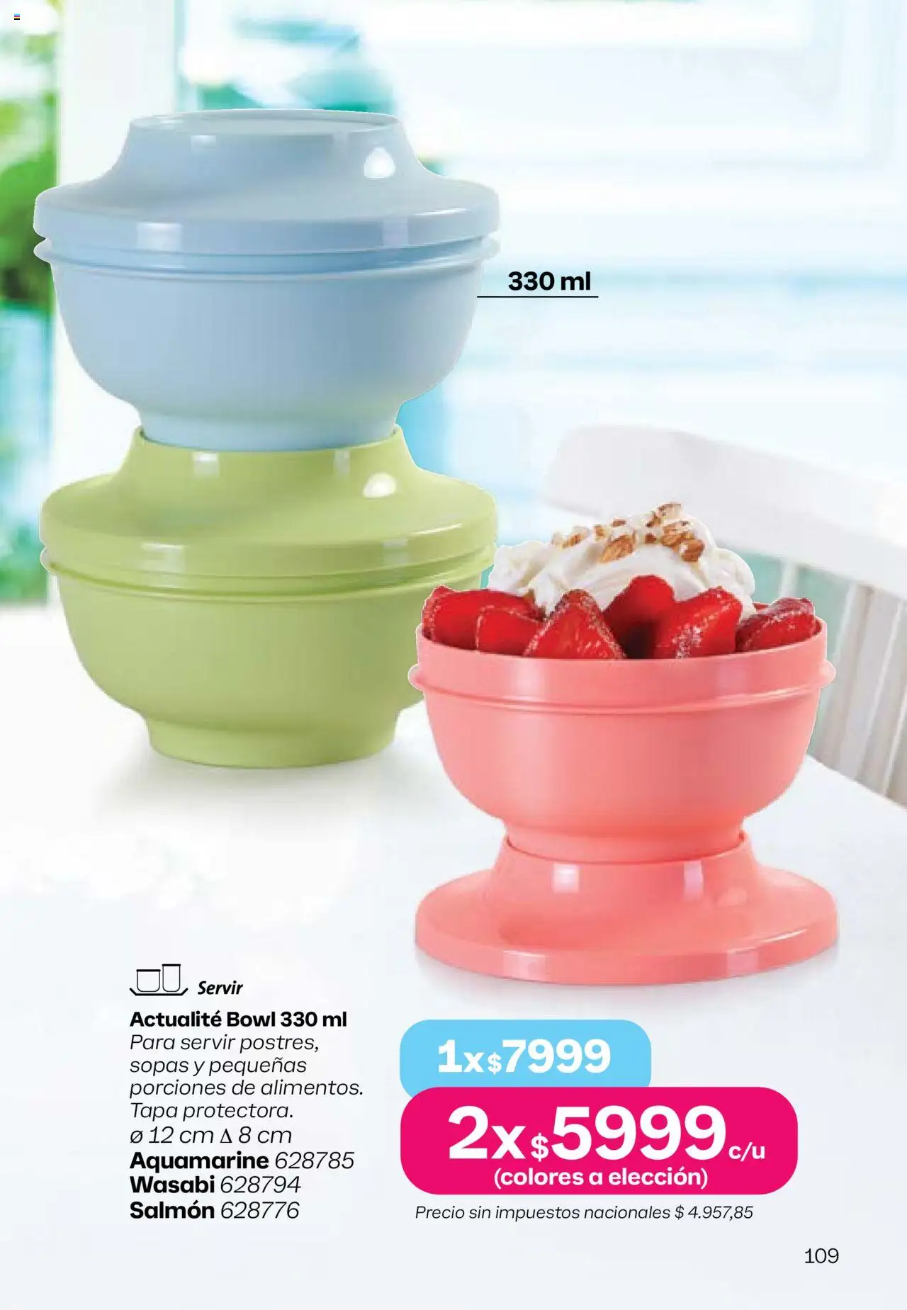 Tupperware Folleto │ válido desde el 11.08.2025 | Página: 110 | Productos: Bowl