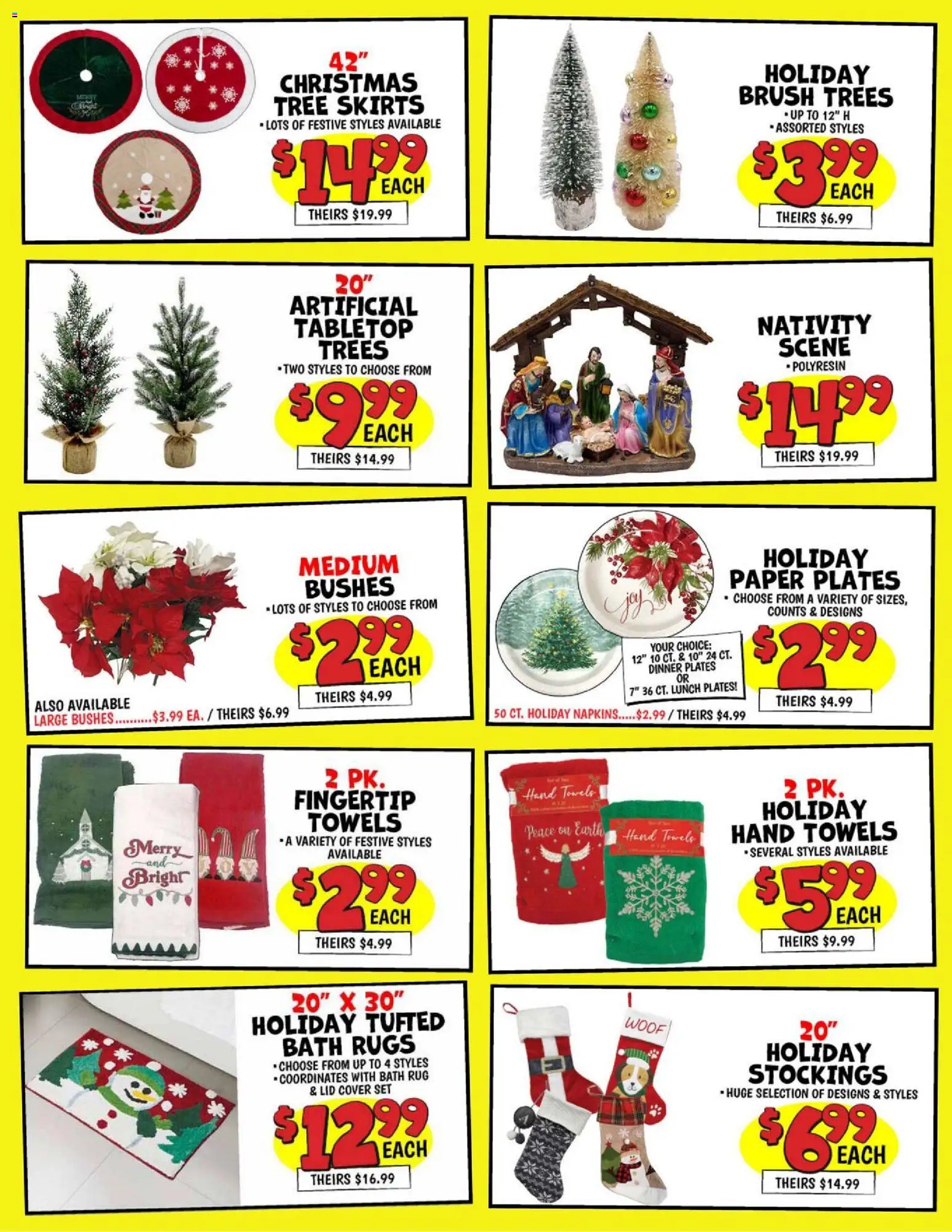 Ollie's Ad - valid from 22.11.2025 | Page: 3 | Products: Bath, Brush, Skirts