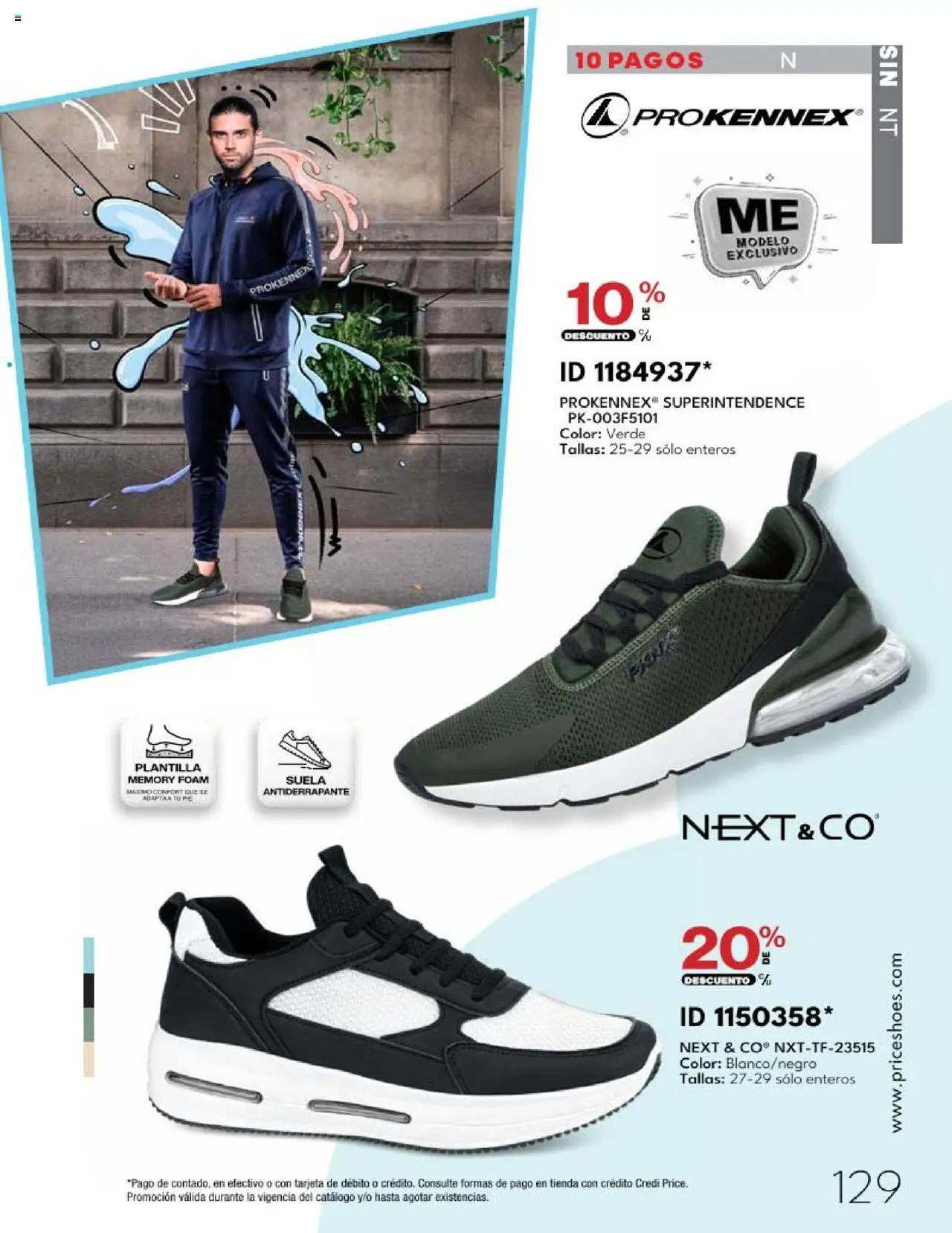 Nuevas ofertas de Price Shoes válidas en toda la República Mexicana desde el 28.04.2025. ¡Encuentra las mejores ofertas en Price Shoes catálogo Calzado PV 2025! | Página: 129