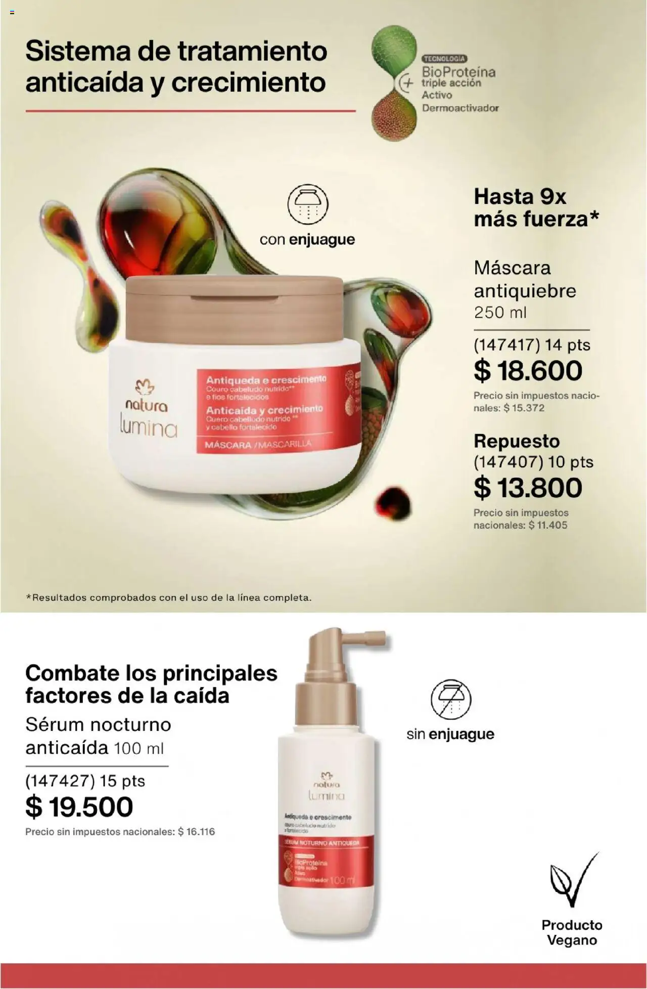 Catálogo Natura Ciclo 13 │ válido desde el 11.09.2025 | Página: 267 | Productos: Mascarilla, Serum, Máscara