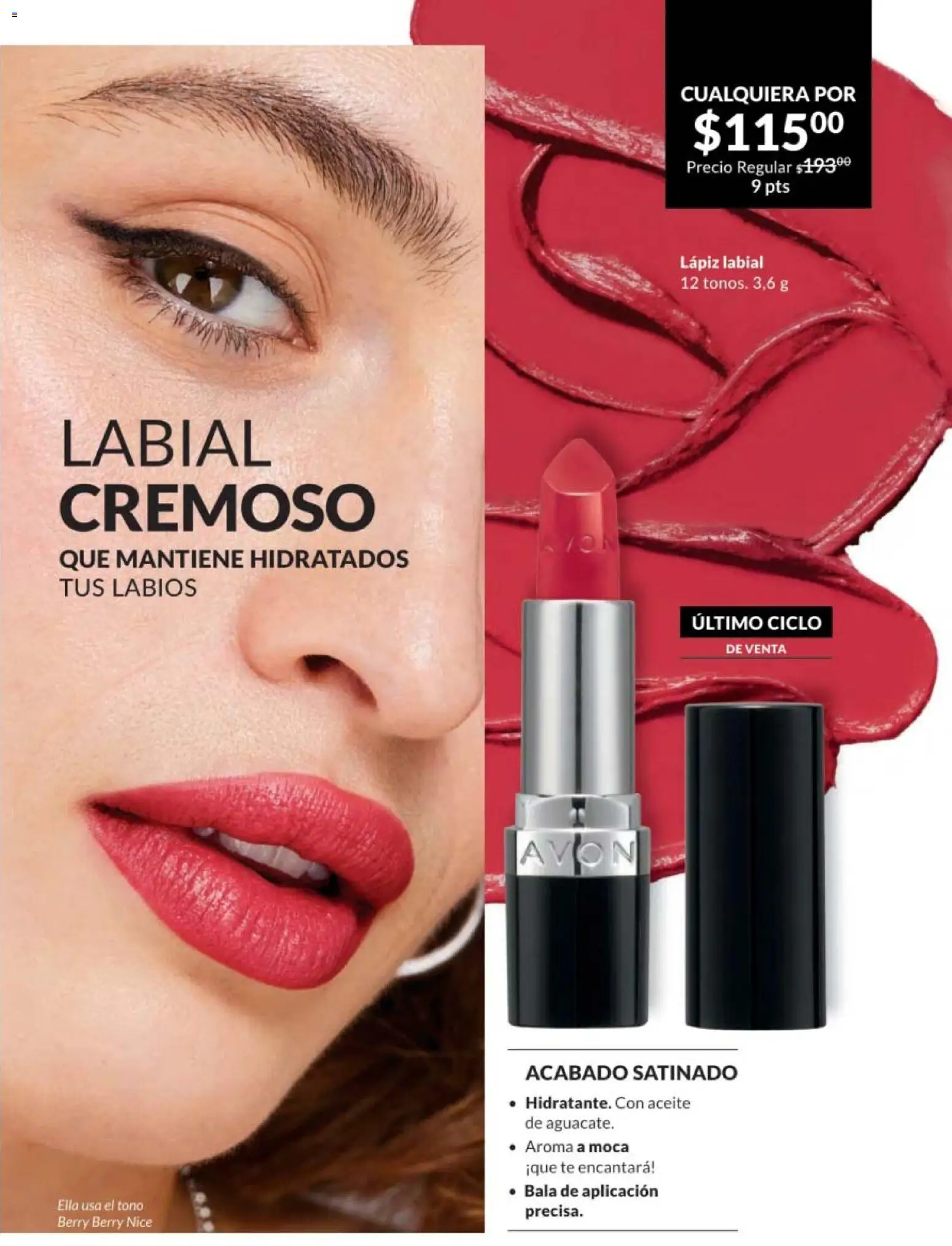 Nuevas ofertas de AVON válidas en toda la República Mexicana desde el 30.01.2026. ¡Encuentra las mejores ofertas en AVON campaña 3 2026! | Página: 23 | Productos: Aceite, Té, Lápiz labial