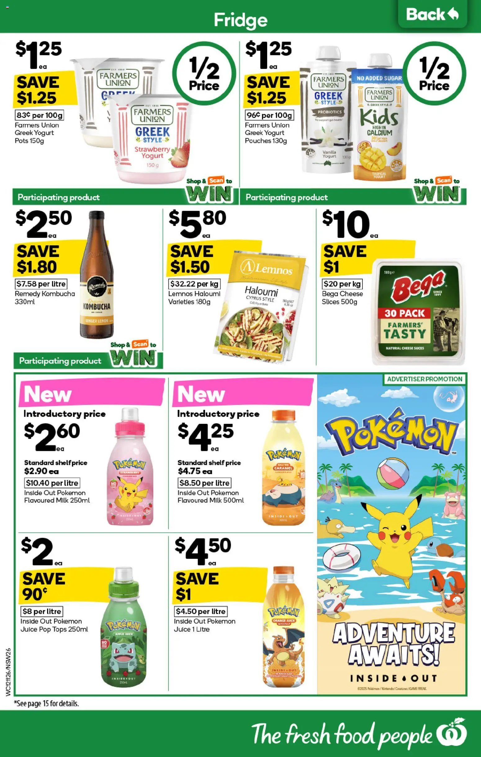 Woolworths catalogue - valid from 12.11.2025 | Page: 26 | Products: Milk, Cheese, Ginger, Lemon
