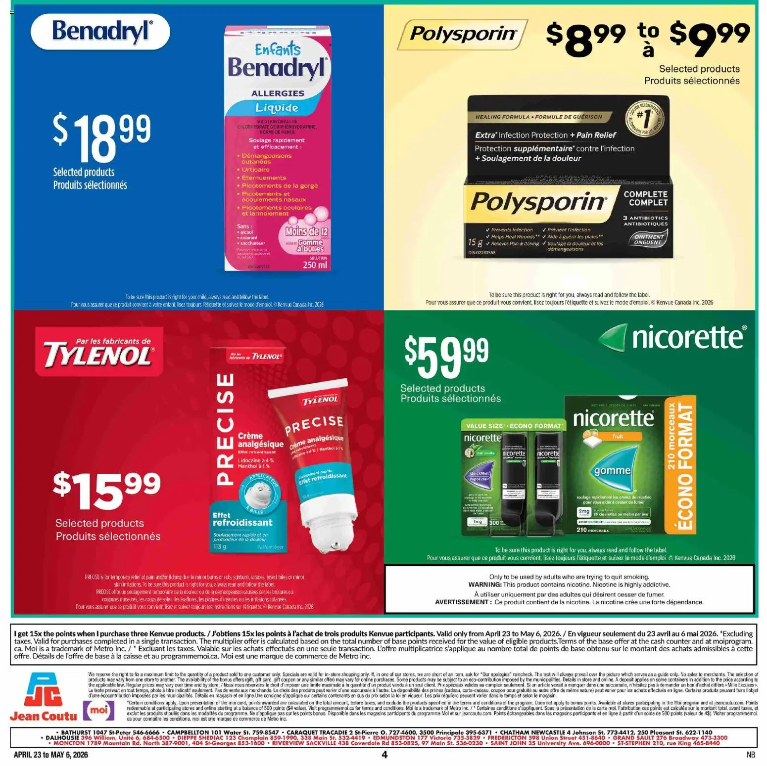 Jean Coutu flyer valid from 23.04.2026 | Page: 8