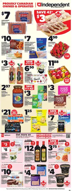 Preview of Independent Grocer flyer - NS from shop Independent Grocer valid from 29.01.2026