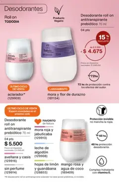 Vista previa Catálogo Natura Ciclo 1/2026 válido desde el 04.12.2025 | Página: 210 | Productos: Algodón, Agua, Limón, Leche