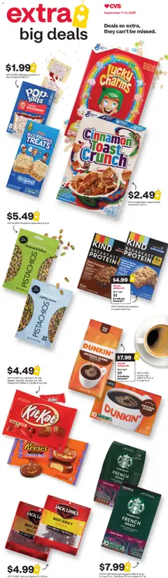 Preview of CVS Pharmacy weekly ads valid from 07.09.2025
