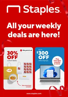 Preview of Staples weekly ads valid from 01.02.2026