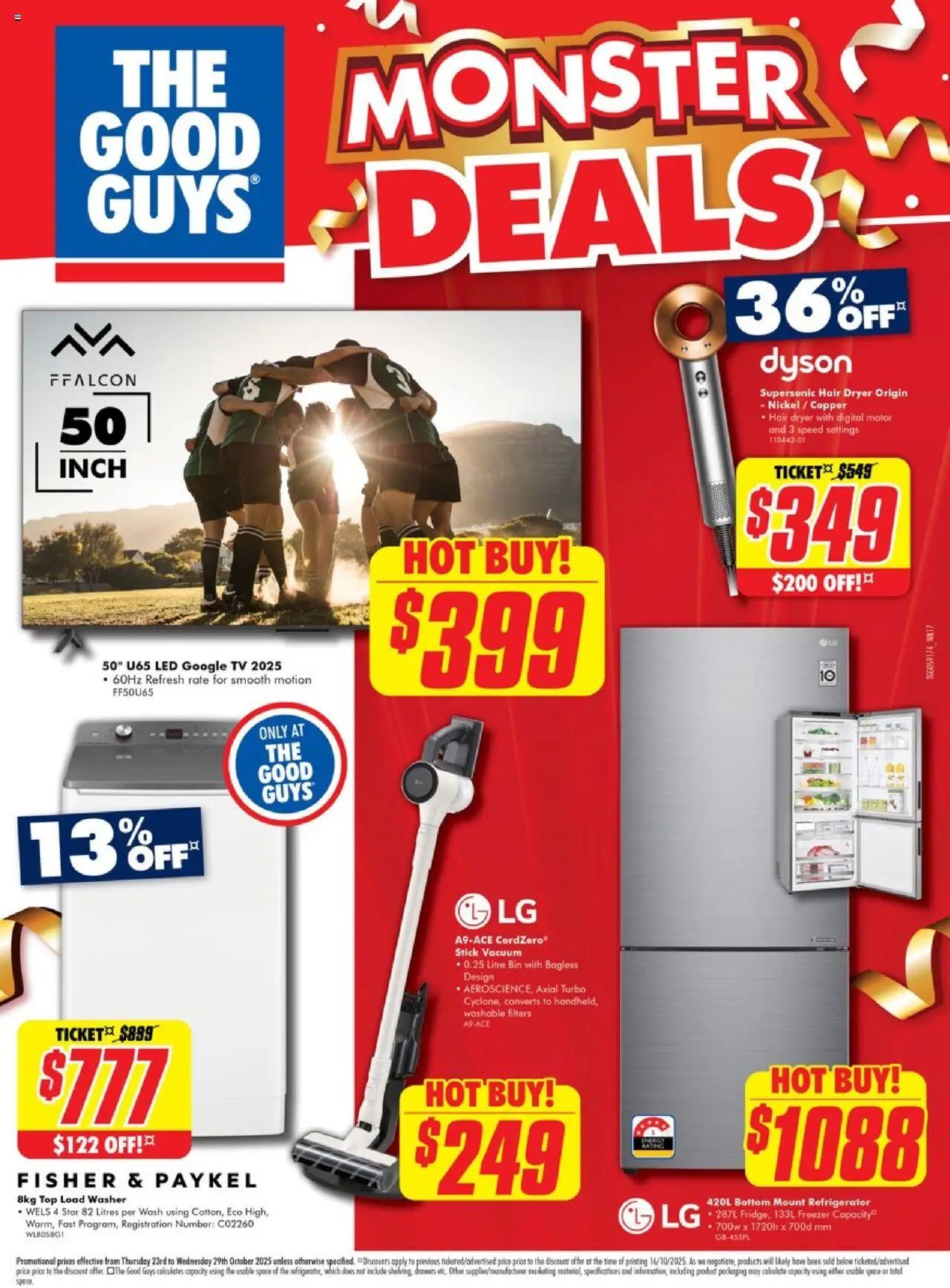 The Good Guys catalogue - valid from 22.10.2025 | Page: 24 | Products: Digital, Refrigerator, Dryer, Washer