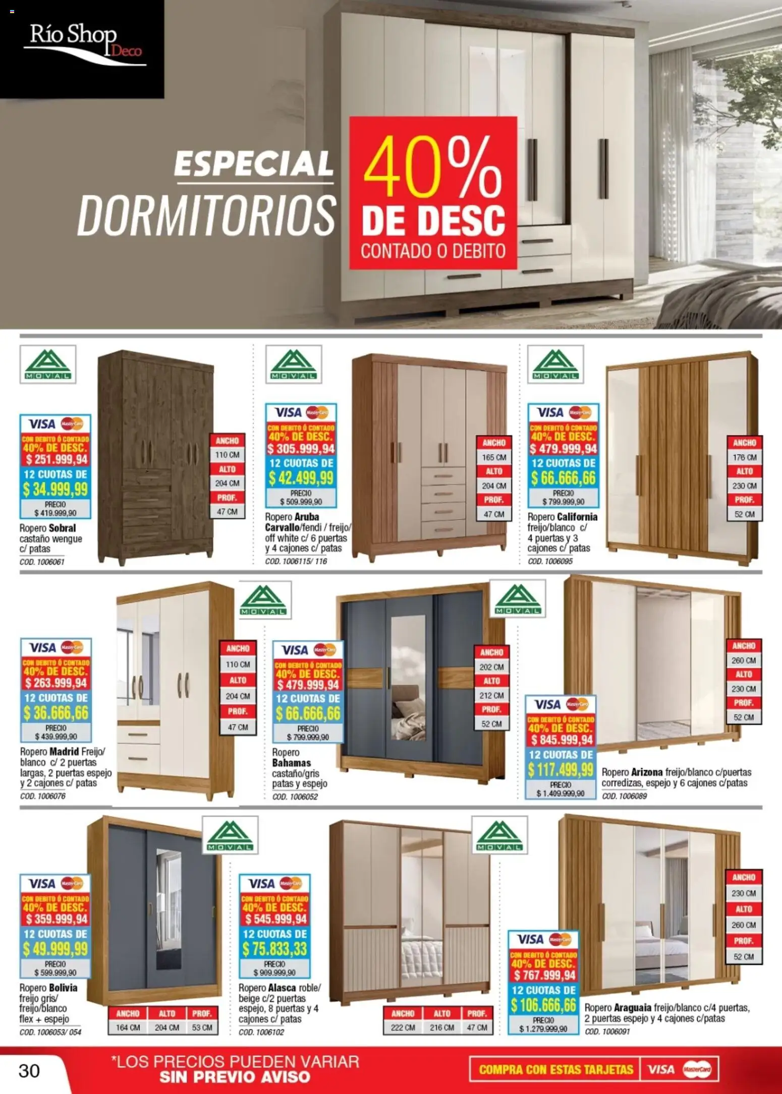 Río Shop Deco catálogo │ válido desde el 01.01.2026 | Página: 30 | Productos: Espejo