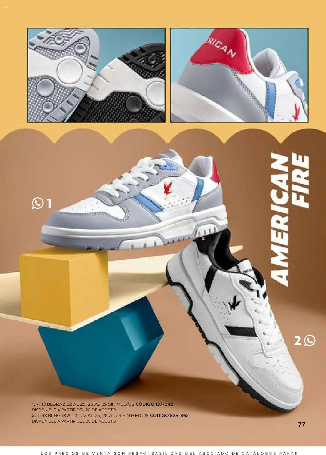 Nuevas ofertas de SC Pakar válidas en toda la República Mexicana desde el 24.07.2025. ¡Encuentra las mejores ofertas en SC Pakar - Catálogo Junior otoño / invierno! | Página: 77