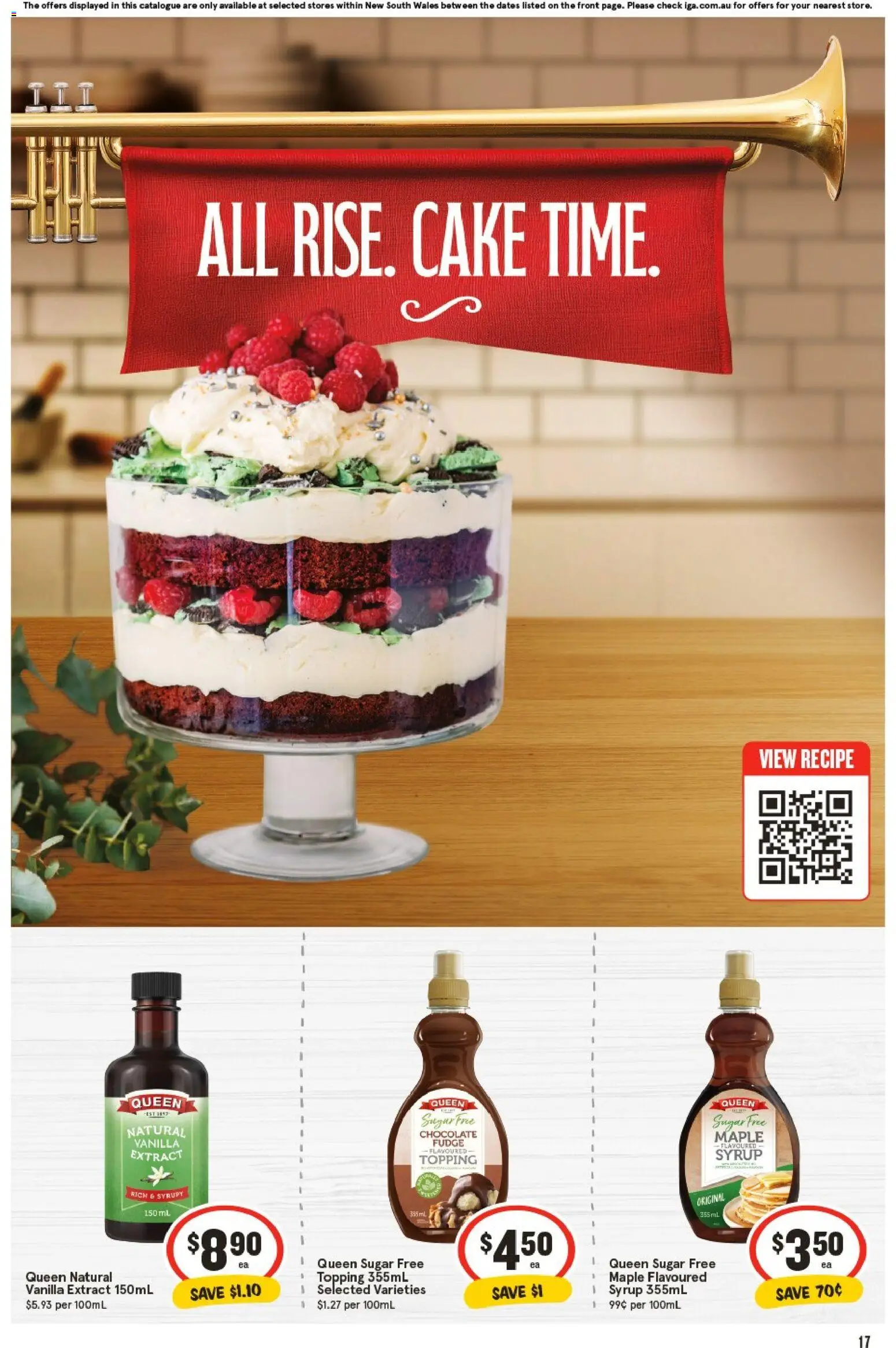IGA catalogue - valid from 05.11.2025 | Page: 17 | Products: Chocolate, Sugar