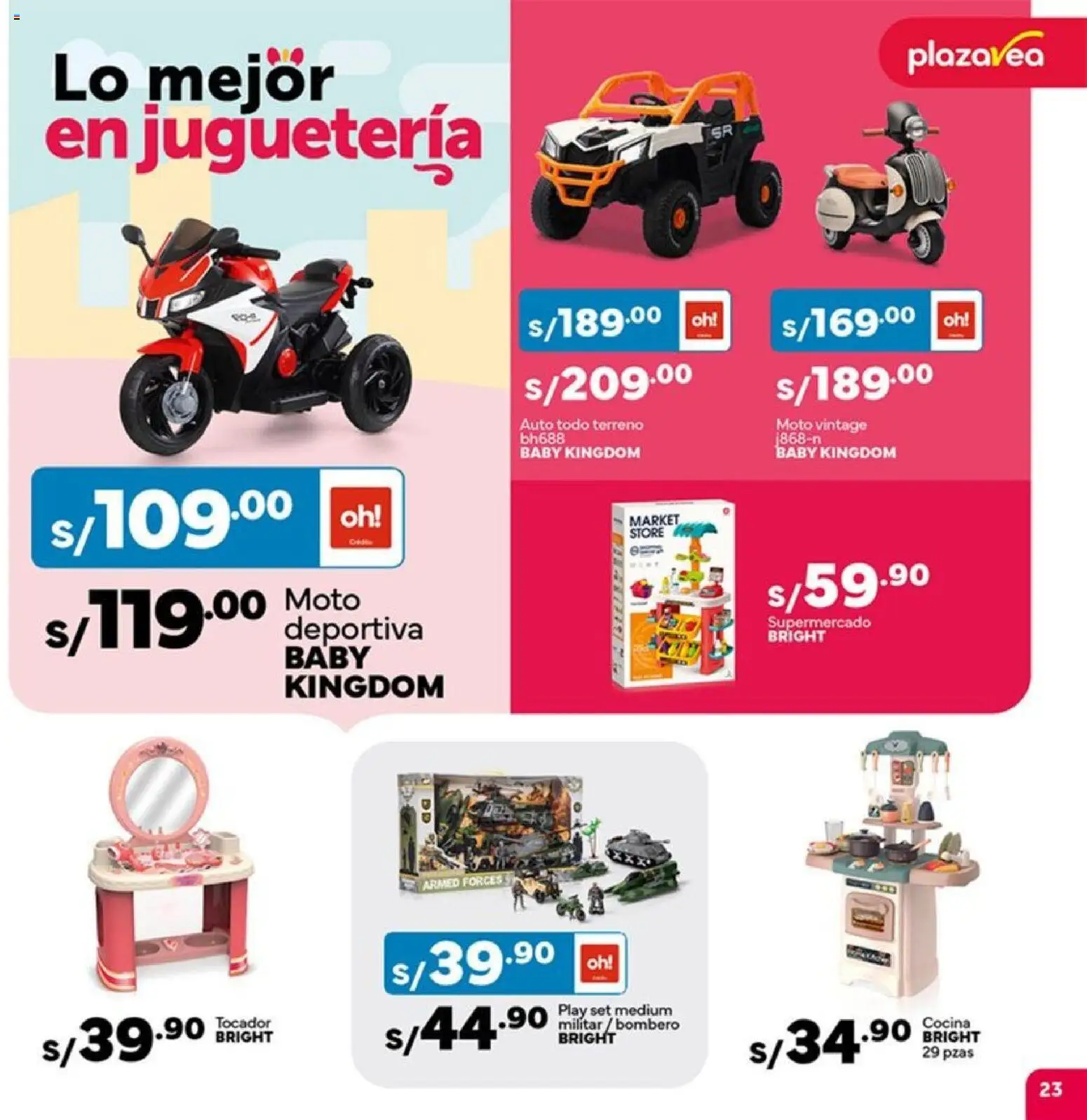 Catálogo Plaza Vea válido desde 14.11.2025 | Página: 23 | Productos: Cocina