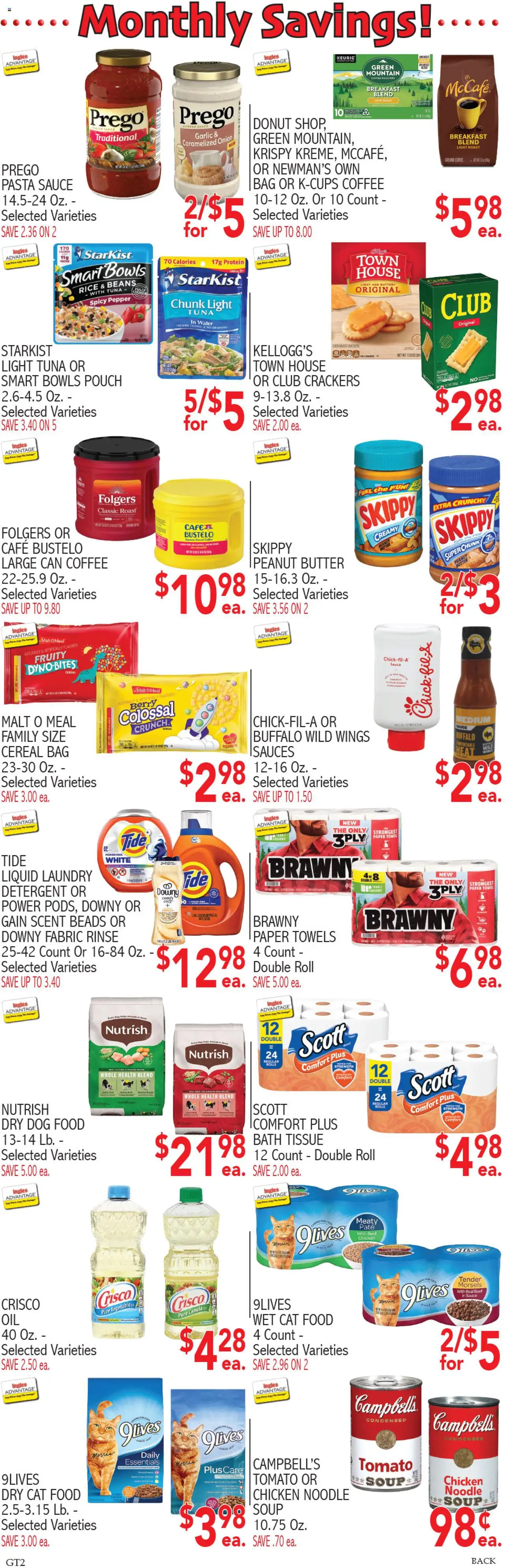Ingles Weekly Ad - valid from 17.09.2025 | Page: 8 | Products: Butter, Coffee, Bag, Cutter