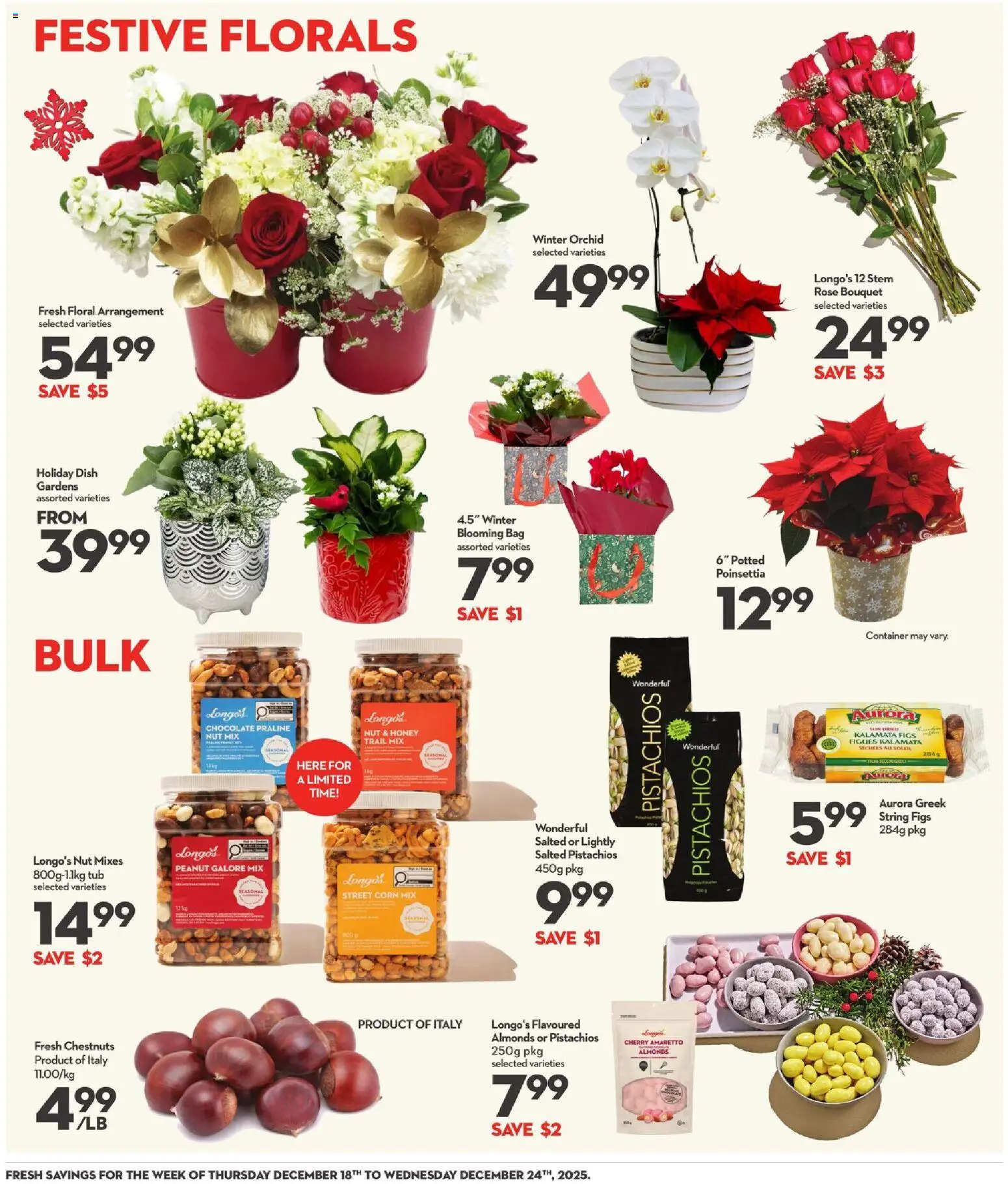 Longo's flyer valid from 18.12.2025 | Page: 13 | Products: Bag, Chocolate