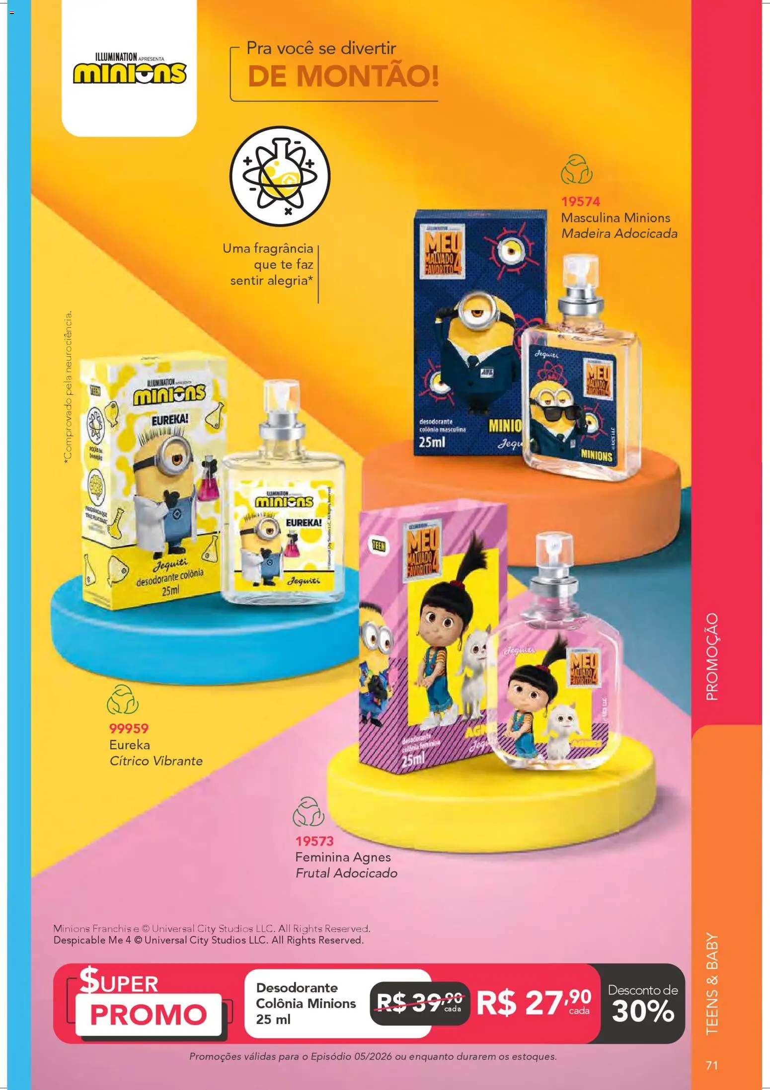 Jequiti Folheto - válido de 28.03.2026 | Página: 71 | Produtos: Fragrância, Desodorante