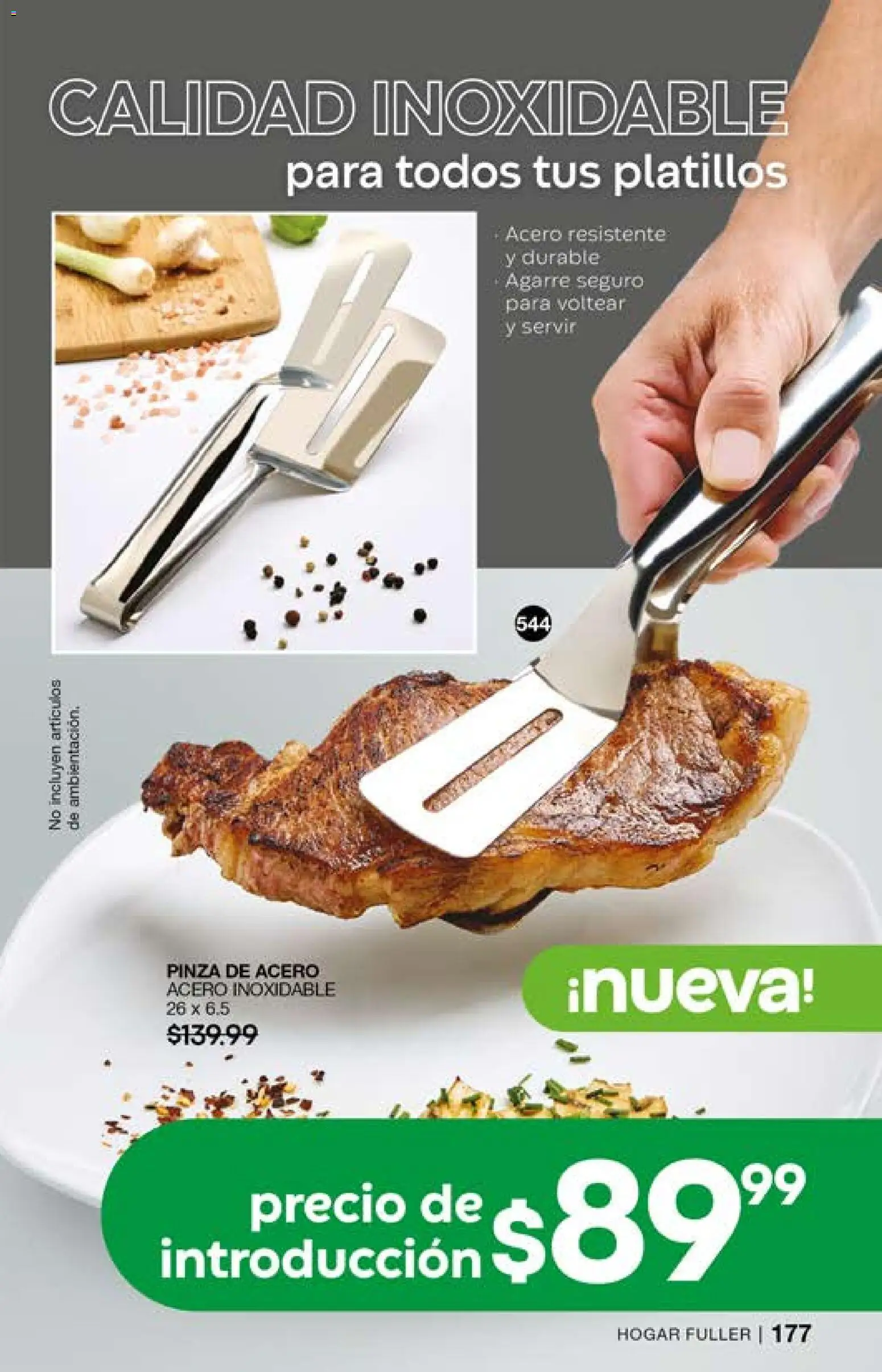 Nuevas ofertas de Fuller válidas en toda la República Mexicana desde el 15.04.2026. ¡Encuentra las mejores ofertas en Fuller campaña 1 2026! | Página: 179 | Productos: Pinza
