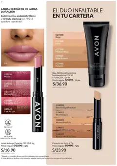 Vista previa de folleto Avon catálogo - Campaña 6 de la Avon válido desde 01.04.2026 | Página: 64 | Productos: Café, Crema, Corrector, CC cream