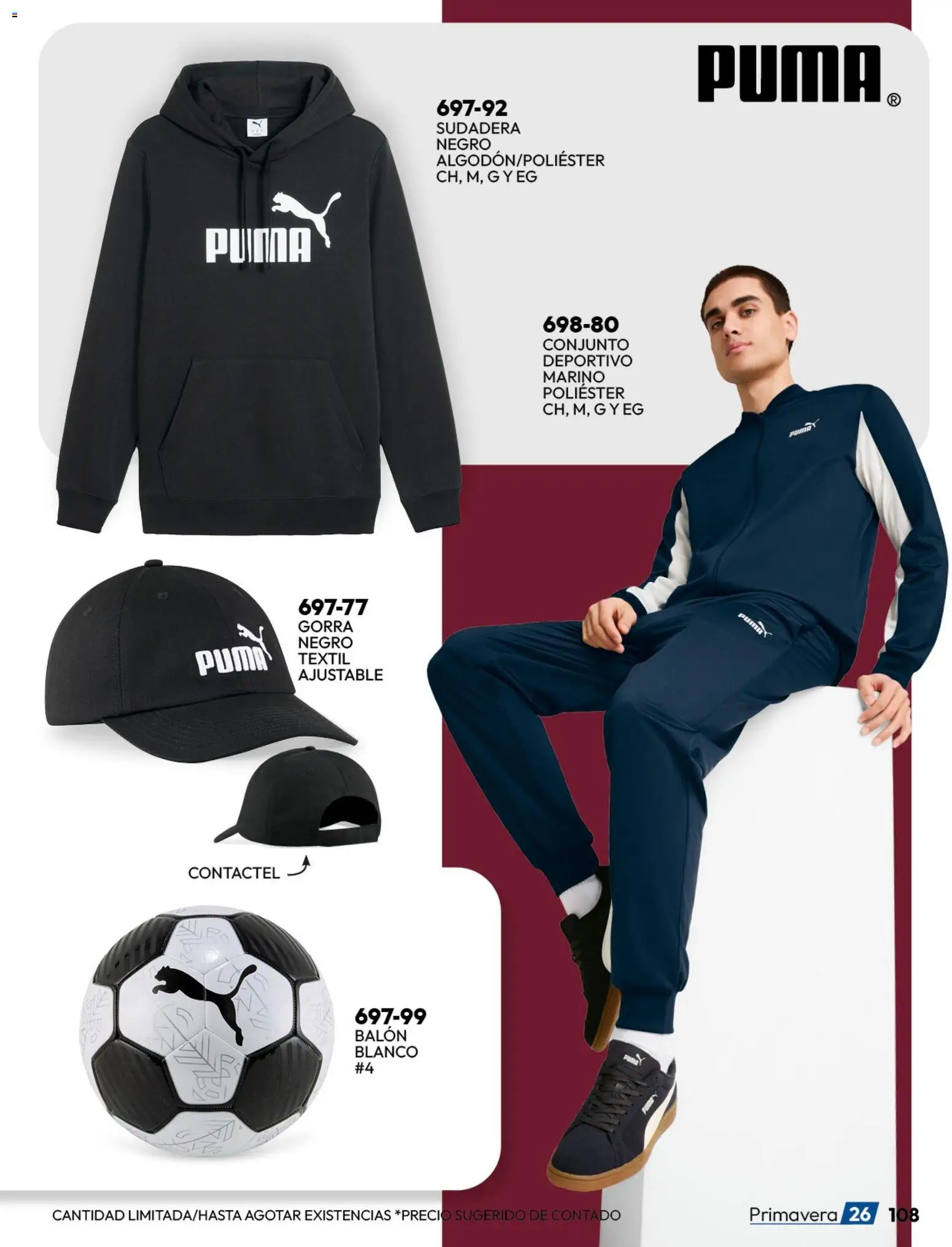 Nuevas ofertas de Cklass válidas en toda la República Mexicana desde el 02.01.2026. ¡Encuentra las mejores ofertas en Cklass catálogo Sportbrands! | Página: 134 | Productos: Gorra, Sudadera, Conjunto