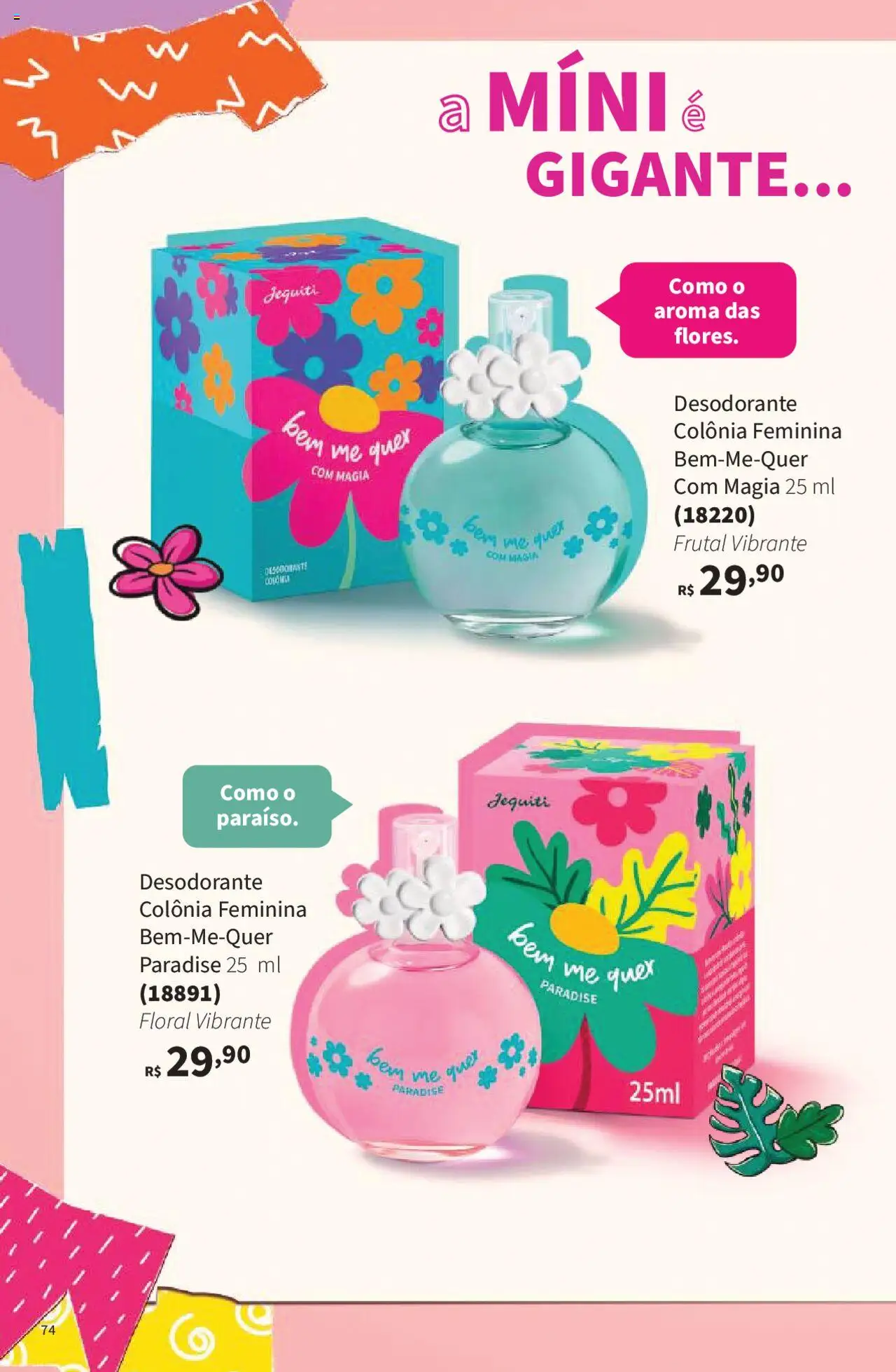 Jequiti Folheto - válido de 19.09.2025 | Página: 74 | Produtos: Desodorante