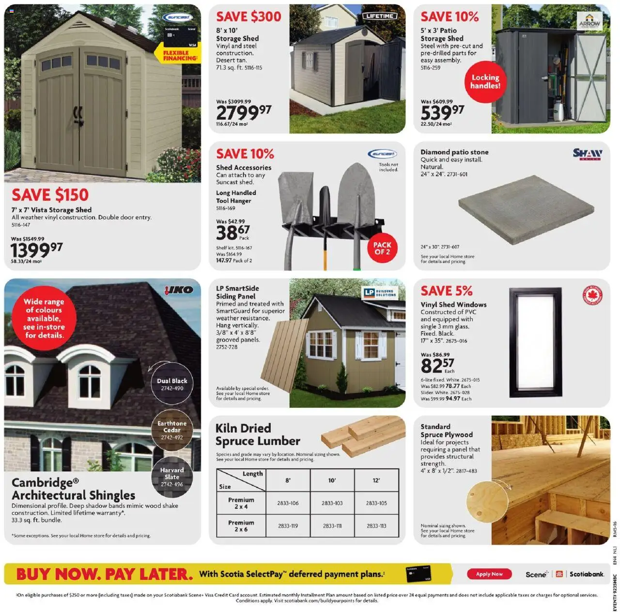 Home Hardware flyer valid from 28.08.2025 | Page: 10 | Products: Shelf